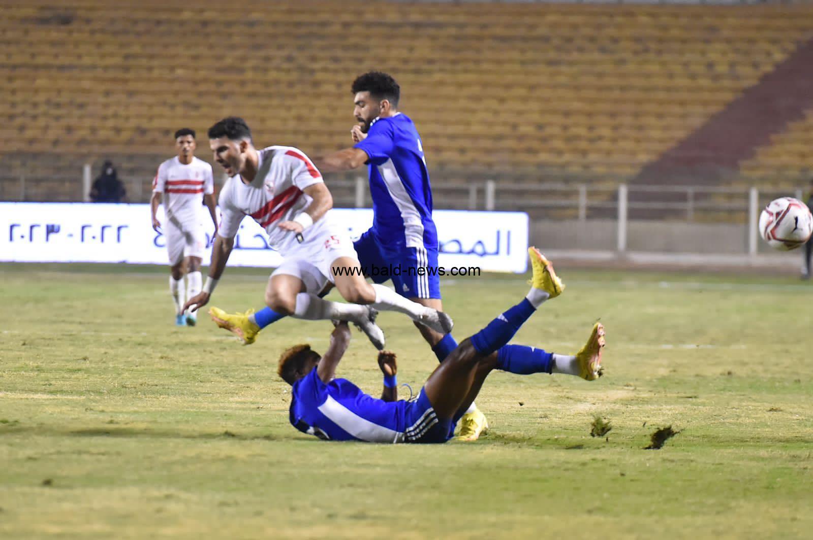 شوط أول سلبي بين الزمالك وسموحة