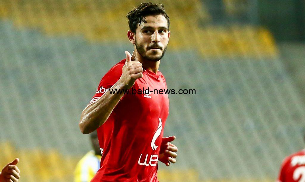 حمدي فتحي يسجل هدف الأهلي الثالث في الاتحاد المنستيري