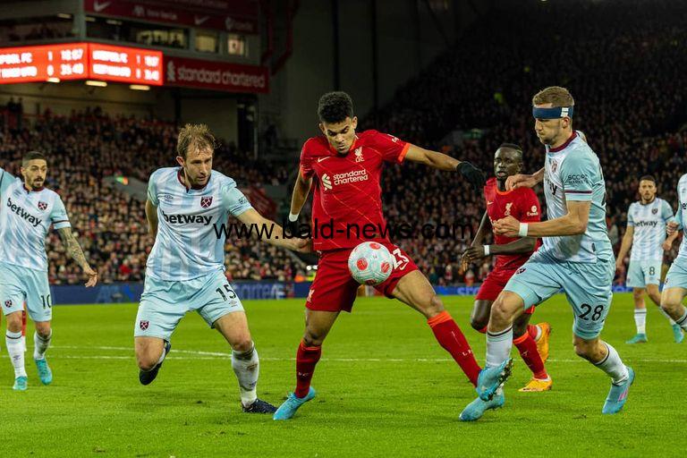 بث مباشر .. مشاهدة مباراة ليفربول ووست هام يونايتد في الدوري الإنجليزي