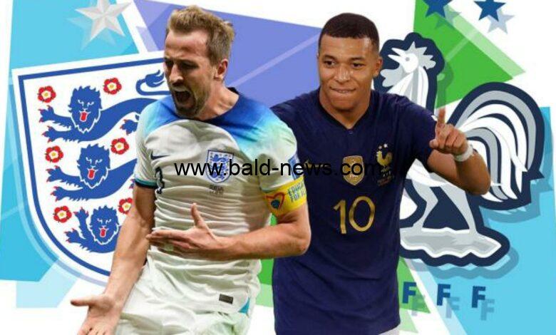 تشكيلة مباراة انجلترا وفرنسا اليوم 10/12/2022 في ربع نهائي كأس العالم