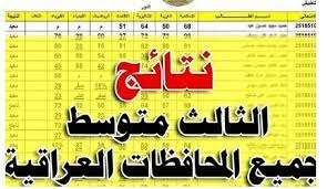 الاستعلام عن نتائج الثالث المتوسط 2023 دور أول في العراق