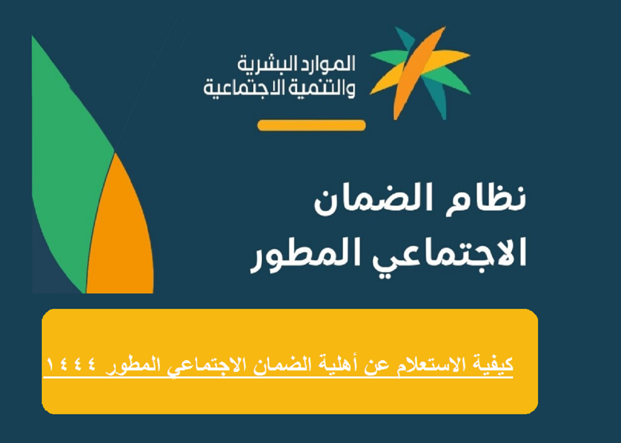 برقم الهوية.. الاستعلام عن الضمان الاجتماعي المطور 1444 عبر موقع نفاذ sbis.hrsd وكيفية تسجيل الدخول