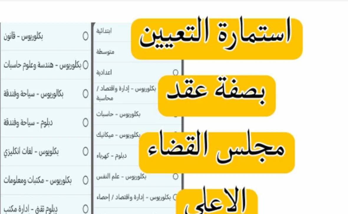مُتاح.. رابط التقديم على مجلس القضاء الاعلى 2023 بالعراق.. الشروط والأوراق المطلوبة للتقديم