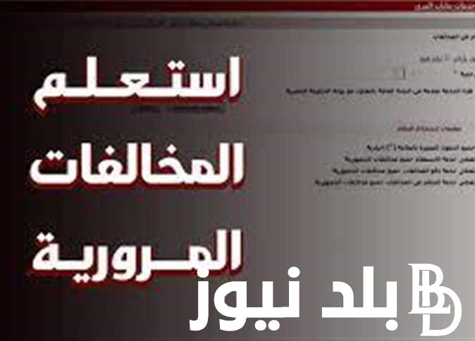 “مجاني” الاستعلام عن مخالفات المرور بالرقم القومي 2023 وخطوات التسجيل عبر موقع النيابة العامة ppo.gov.eg