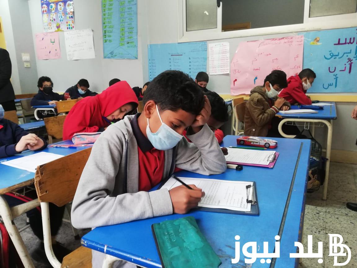 “تحميل PDF” مراجعة امتحانات الصف الرابع الابتدائي 2023 المتميز شهر أكتوبر