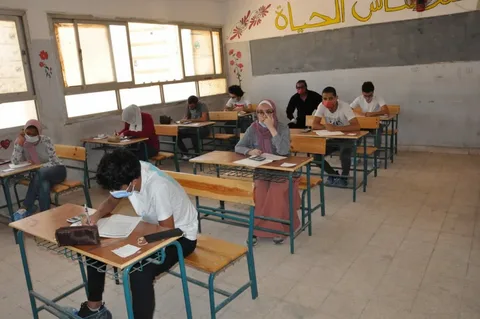 جدول امتحانات شهر اكتوبر 2023 للصف الاول والثاني الثانوي