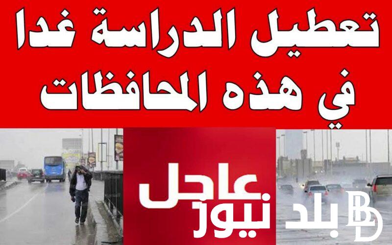 ” إعرف الحقيقه ” هل سيتم تعطيل الدراسة غدا الخميس 19/10/2023 في مصر في المدارس والجامعات.. وزارة التربية والتعليم تٌوضح