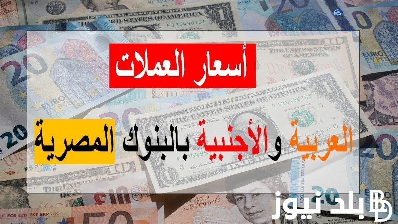 استقرار أسعار العملات في مصر اليوم الأحد 22/10/2023 في البنوك المصرية والسوق الموزاية