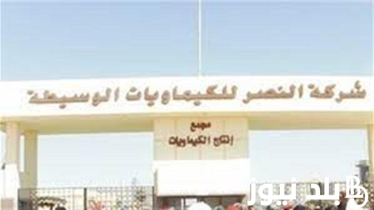 وظائف شركة النصر للكيماويات الدوائية للمؤهلات العليا وموعد التقديم واهم الاوراق المطلوبة