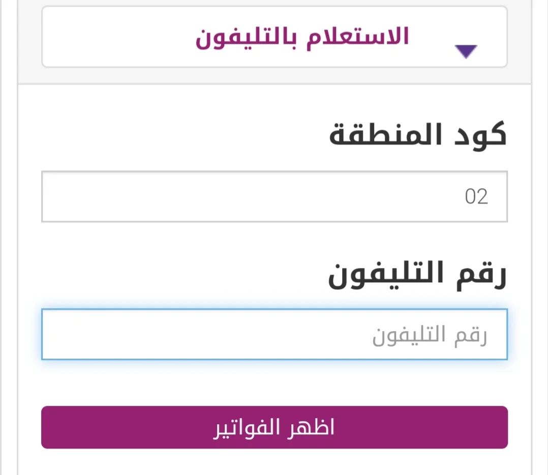 الآن.. استعلام عن فاتورة التليفون الارضي لشهر 11 عبر موقع billing.te.eg برقم التليفون