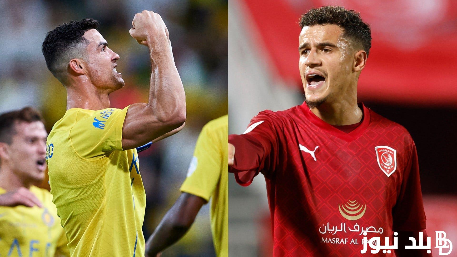 HERE القنوات المفتوحة الناقلة لمباراة النصر ضد الدحيل في دوري أبطال آسيا اليوم الثلاثاء 7/11/2023 بقيادة كريستيانو