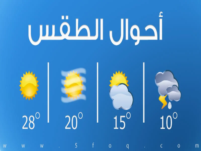 هيئة الارصاد الجوية حالة الطقس غدا الاربعاء 3-1-2024 تفاصيل حالة الجو على كافة أنحاء الجمهورية