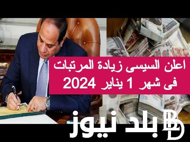“هي دي الاخبار اللي تفرح” زيادة المرتبات 2024 لجميع العاملين بالدولة.. وزارة المالية توُضح