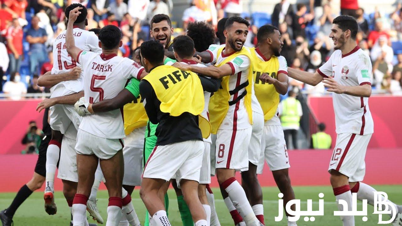 اعرف القنوات الناقله لمباراه الاردن وقطر مجانا اليوم السبت 10 فبراير 2024 بجودة HD