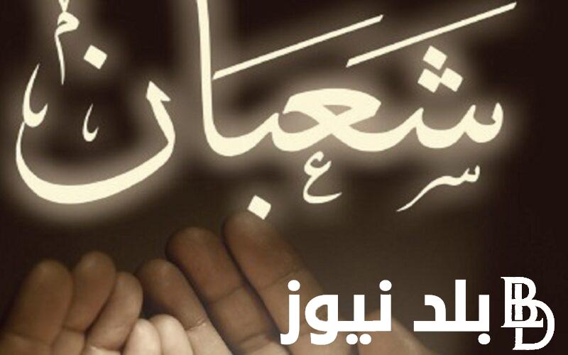 «اللهم بارك لنا في شعبان وبلغنا رمضان» دار الافتاء المصرية رؤية هلال شهر شعبان 2024 وادعية اول الليالي من الشهر الفضيل مكتوبة pdf