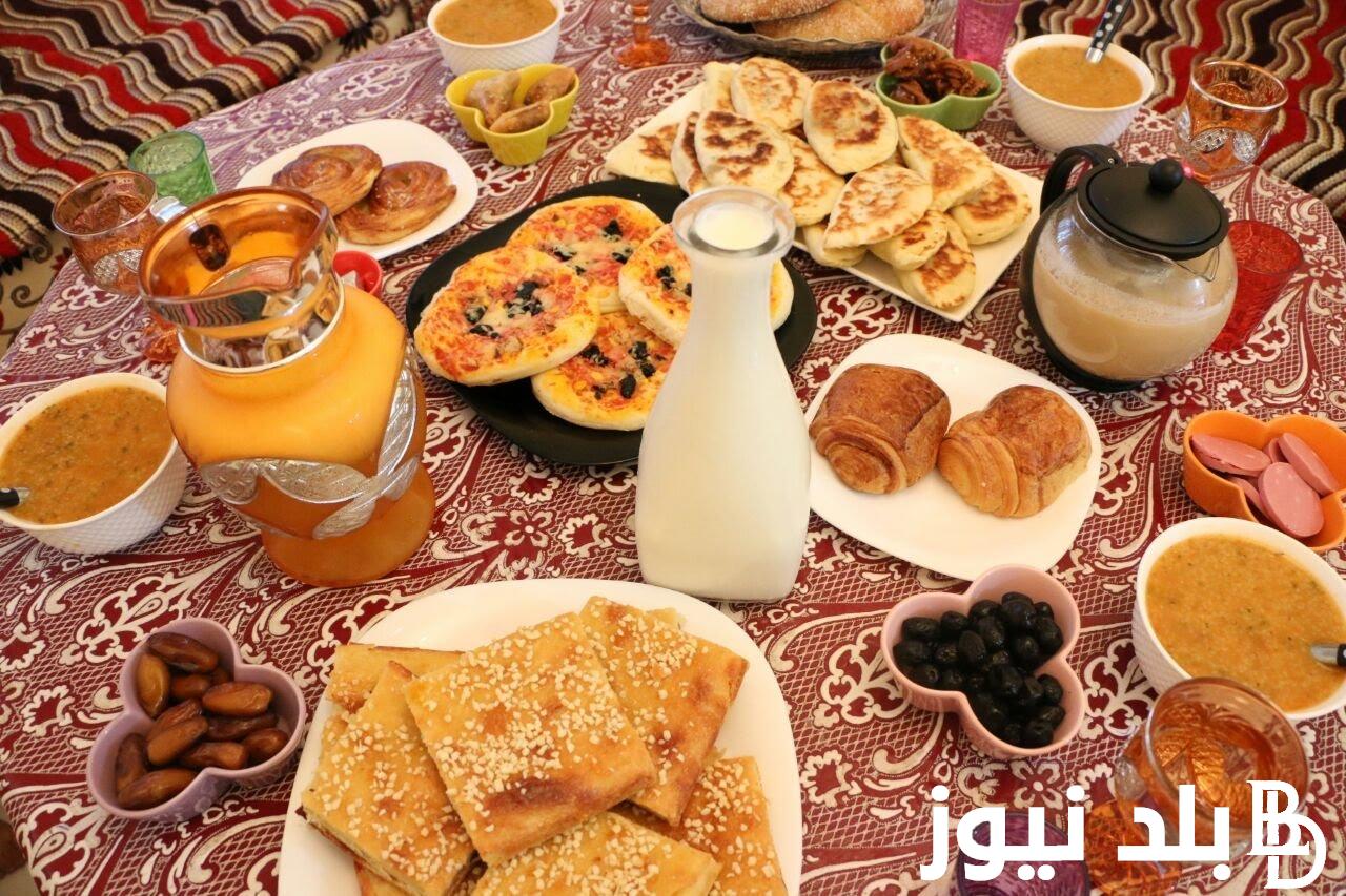 ننشر قائمة اكلات رمضان ٢٠٢٤ فطار وسحور وحلى إقتصادي وعلى اد الإيد