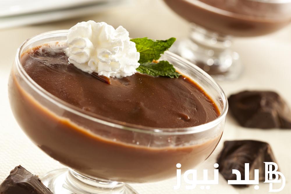 “زى المحلات” طريقة عمل المهلبية بالكاكاو “أسهل وصفة ممكن تجربوها”