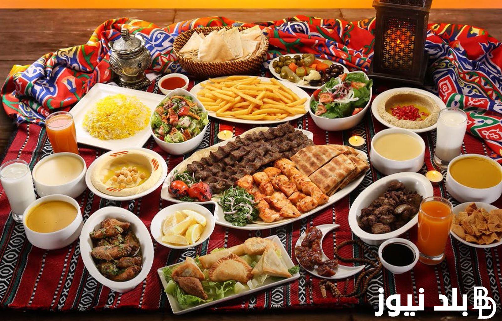 اليكم جدول اكل رمضان 30 يوم توفر عليك مجهود التفكير