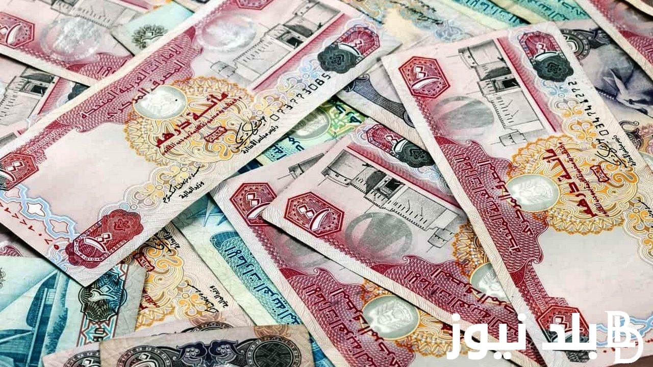 الاماراتي بكام؟..سعر الدرهم مقابل الجنيه المصري اليوم الاثنين الموافق 1 ابريل 2024