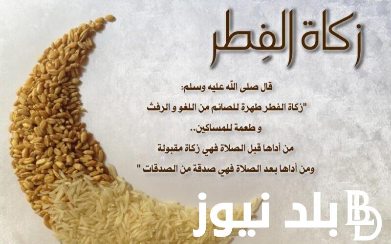“دار الافتاء تُحدد” اخر موعد لزكاة الفطر 2024