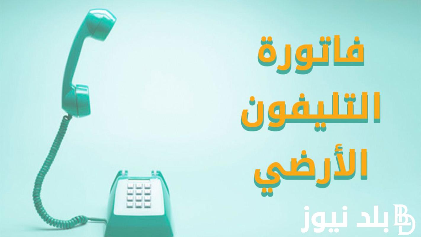 اعرف من هُنا>> استعلام فاتورة التليفون الأرضي لشهر أبريل 2024 بالرقم القومي عبر موقع المصرية للاتصالات billing.te.eg