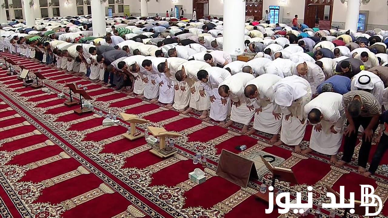 عدد ركعات صلاه التهجد في شهر رمضان1445هـ ودعاء ليله القدر مكتوب