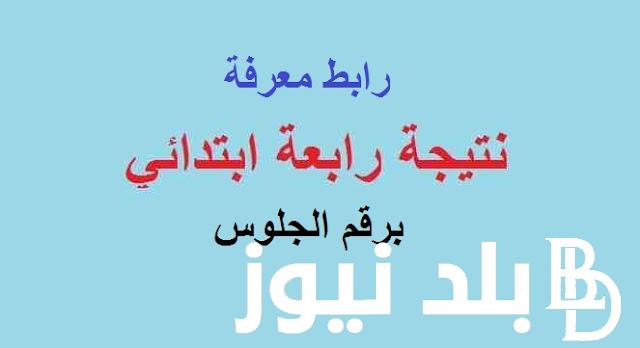 “نتيجة نت” بالاسم ورقم الجلوس.. نتيجة الصف الرابع الابتدائي الترم الثاني 2024 في جميع المحافظات