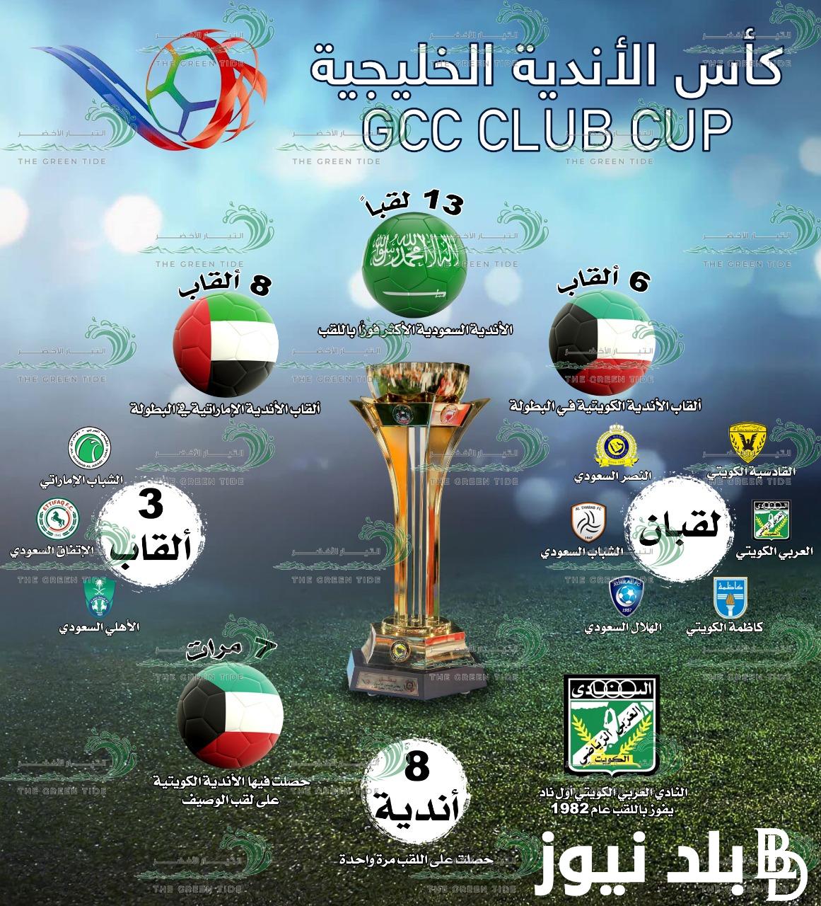 “عودة بعد 9 سنوات” كأس الخليج للاندية 2024.. تعود للحياة مرة أخري ومشاركة أقوي أندية الخليج العربي