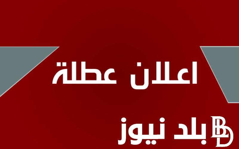 عطلة للجميع .. هل غداً اجازة رسمية في مصر؟ مجلس الوزراء يوضح جدول العطلات الرسمية المتبقية لعام 2024