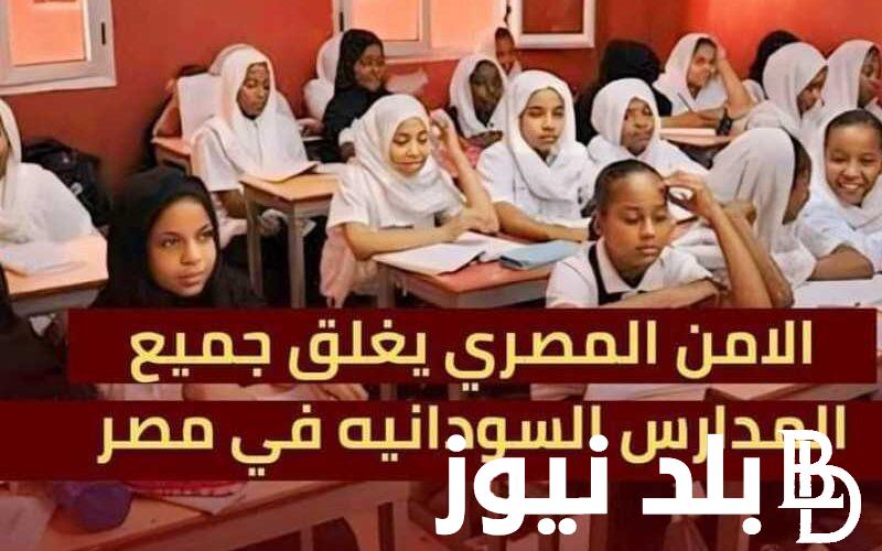 هتفتح امتي.. اغلاق المدارس السودانية في مصر 2024 وسبب إغلاق محالات الحلاقة والمقاهي التي يديرها سودانيون في القاهرة