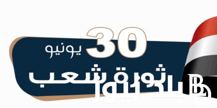 موعد إجازة ثورة 30 يونيو 2024 لمدة 3 أيام متتالية لكافة العاملين بالدولة وفقًا لقرار مجلس الوزراء
