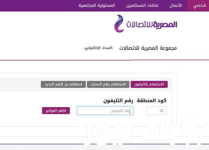 رابط الاستعلام دفع فاتورة التليفون الارضي.. خطوات وطريقة الدفع