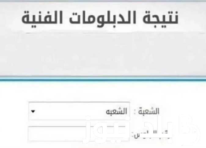 حالاً.. استعلم عن نتيجة الدبلومات الفنية 2024 برقم الجلوس عبر موقع وزارة التربية والتعليم الفني وموعد ظهور النتيجة