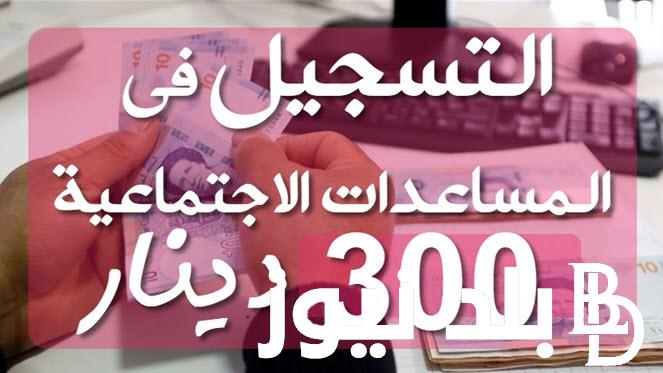 التسجيل في منحة 300 دينار 2024 تونس بالشروط المطلوبة من خلال social.gov.tn
