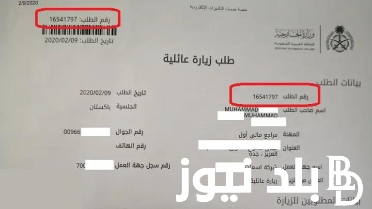 خطوات استعلام عن تأشيرة برقم الطلب عبر منصة انجاز للتاشيرات الالكترونيه 1445