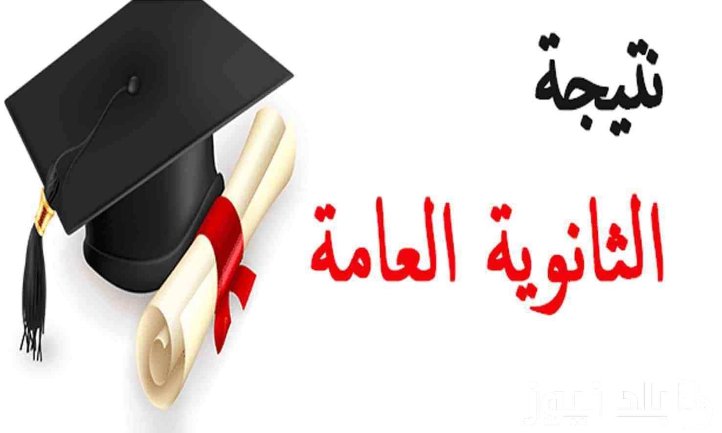 رابط نتيجة الثانوية العامة 2024 ودرجات مواد شعبة علمي رياضة ودرجات مواد علمي علوم