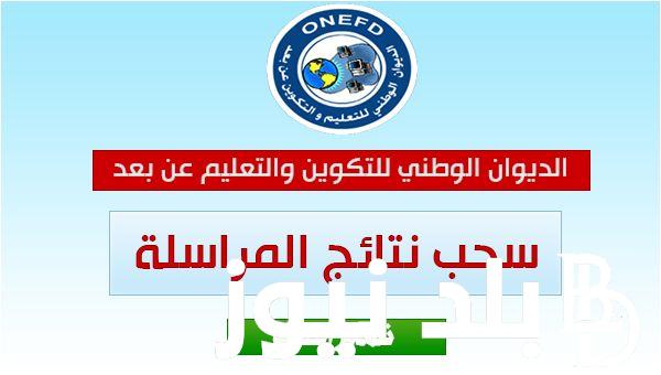 “مبرووووك للجميع” نتائج المراسلة 2024 onefd اثبات المستوي في دولة الجزائر عبر موقع الديوان الوطني للتعليم عن بعد حسب الولاية التابع لها