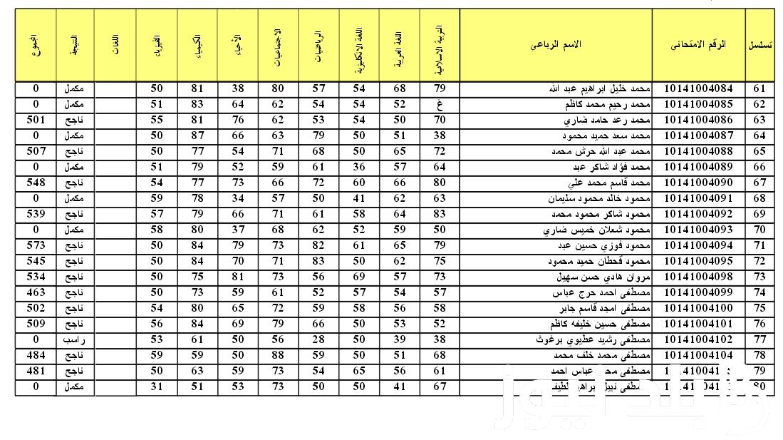 من هُنا الآن منصه نجاح نتائج السادس الاعدادي 2024 ورابط الاستعلام عبر موقع وزارة التربية العراقية وملازمنا