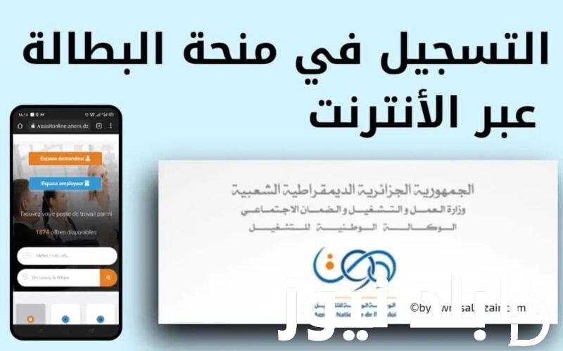 “سجلي الان”.. منحة البطالة الجزائر 2024 واهم الشروط والاوراق المطلوبة وخطوات التسجيل في المنحة