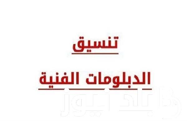 هتقبل ولا ايه؟.. تنسيق الدبلومات الفنية 2025 وأهم المعاهد والكليات المتاحة لطلاب الدبلومات
