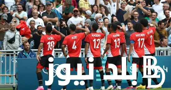 موعد مباراة منتخب مصر الاولمبي اليوم الاتنين 5 اغسطس 2024.. والقنوات الناقلة للمباراة