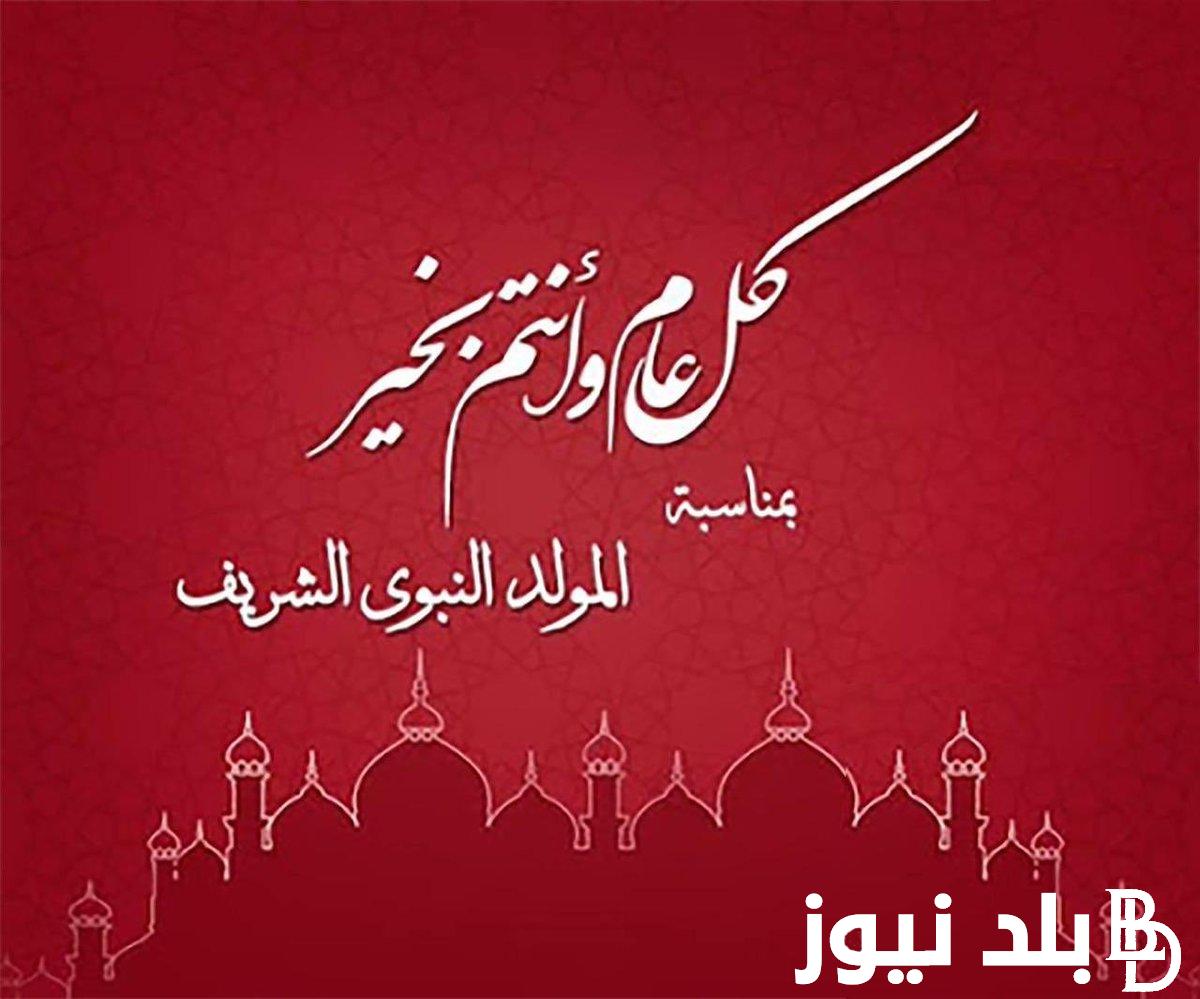 أفضل عبارات تهنئة بمناسبة المولد النبوي الشريف 2024 .. وأسعار حلوى المولد النبوي الشريف
