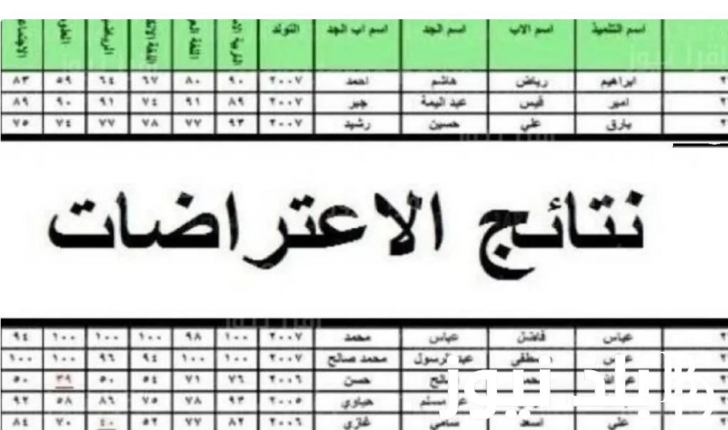 بالخطوات.. طريقة استخراج نتائج اعتراضات السادس اعدادي العراق 2024 عبر موقع وزارة التعليم epedu.gov.iq