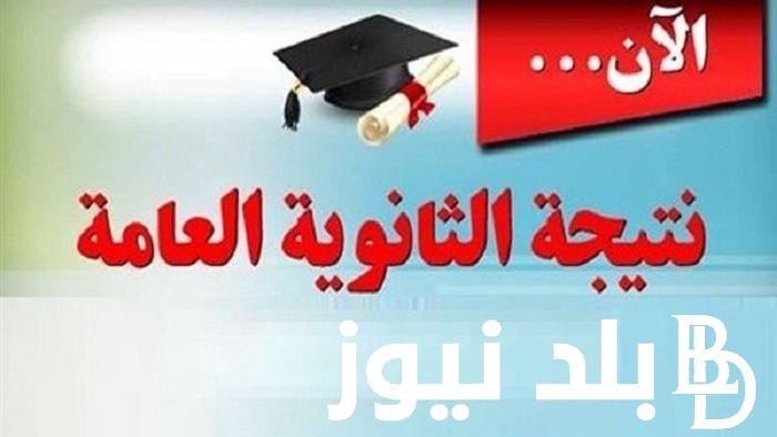 “آخر اخبار النتيجة” نتيجة الشهادة الثانوية العامة 2024 برقم الجلوس عبر موقع وزارة التعليم moe.gov.eg