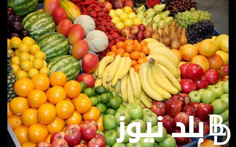 قائمة أسعار الفاكهة اليوم الخميس 22 اغسطس 2024 في سوق العبور للمستهلك في مصر