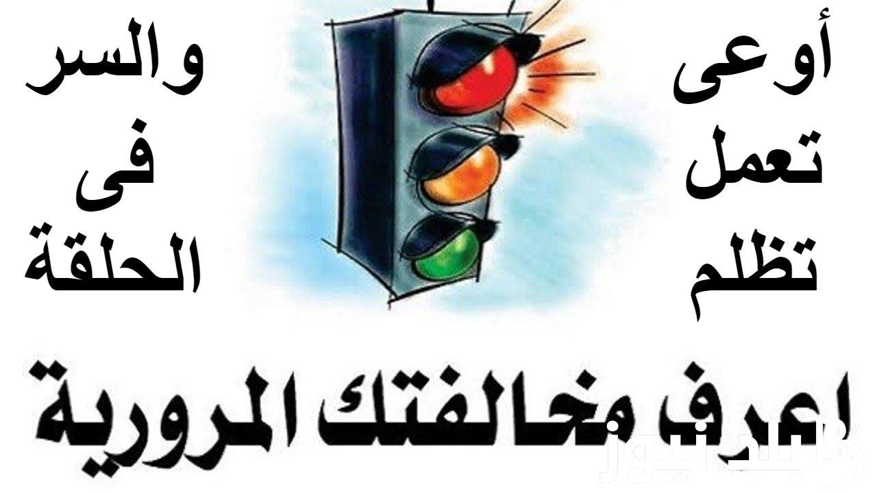 من هُنا.. رابط استعلام عن مخالفات المرور برقم السيارة 2024 عبر موقع النيابة العامة ppo.gov.eg