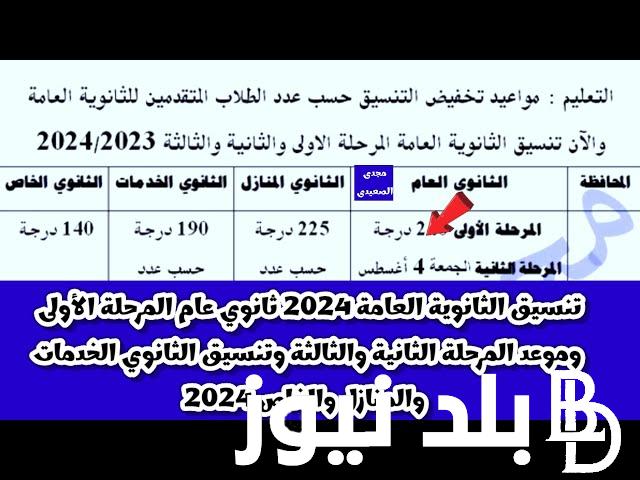 “اعرف هتدخل اية ” تنسيق المرحلة الثانية ادبي 2024.. تعرف على الكليات المتاحة (علمي وأدبي) ومؤشرات القبول بها