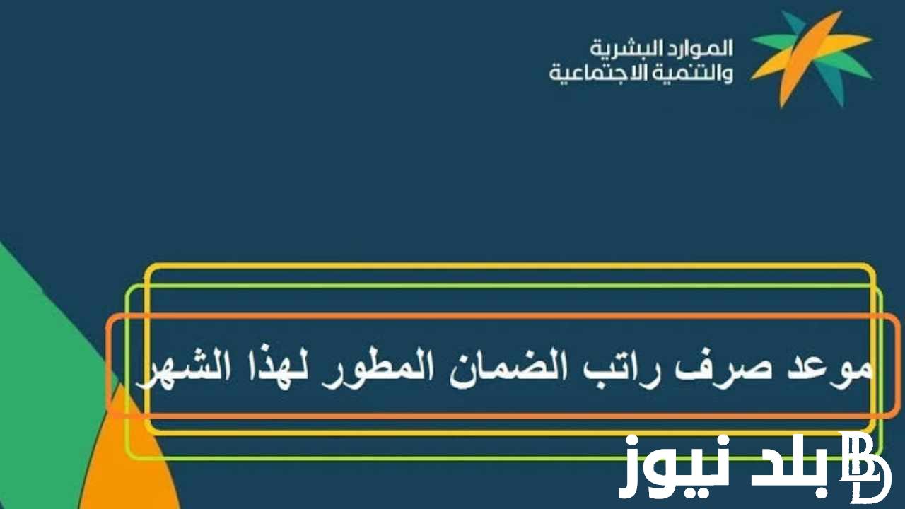 موعد صرف الضمان الاجتماعى المطور لشهر أغسطس وشروط التسجيل به
