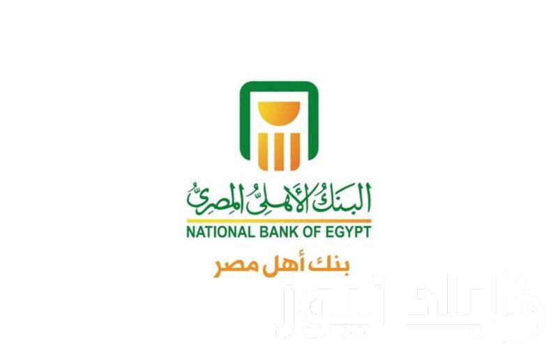 “استثمر فلوسك” شهادات البنك الاهلى اليوم الأحد 4 أغسطس 2024 في كافة الفروع بعائد يصل الى 30%