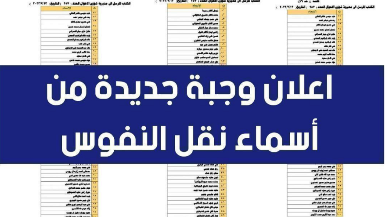 طرق الاستعلام عن نفوس 2024 من خلال الموقع الرسمي لنقل النفوس test.ur.gov.iq
